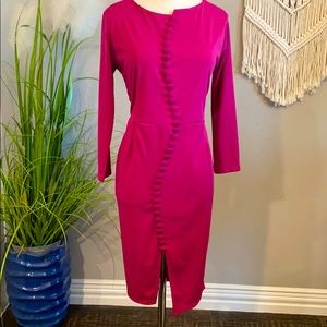 Hot pink “I call the shots” dress (never worn!)